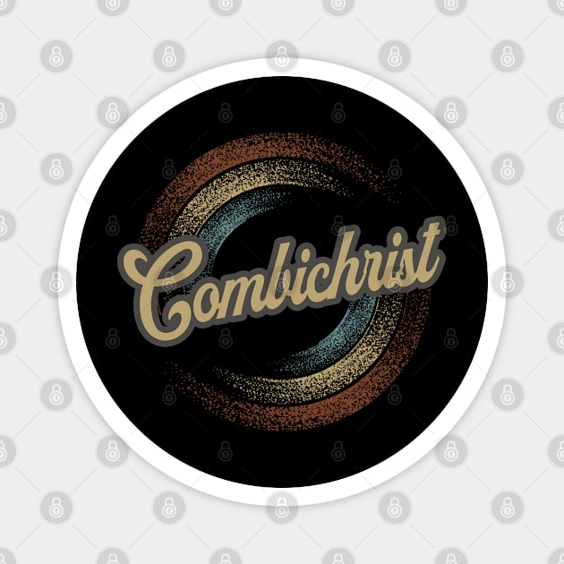 Combichrist Circular Fade Magnet by anotherquicksand